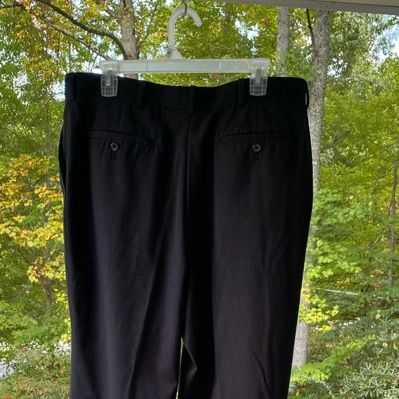 George Men's Pin Stripe Dress Pants Size 38 X 29 - Picture 9 of 13